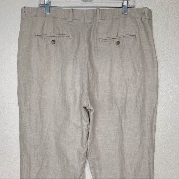 Perry Ellis Linen Blend Men’s Pants - Picture 8 of 13